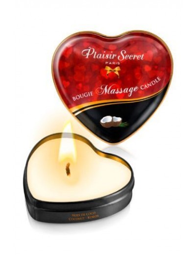 Массажная свеча с ароматом кокоса Bougie Massage Candle - 35 мл.