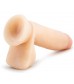 Телесный фаллоимитатор 7 inch Sensa Feel Dildo - 17,8 см.