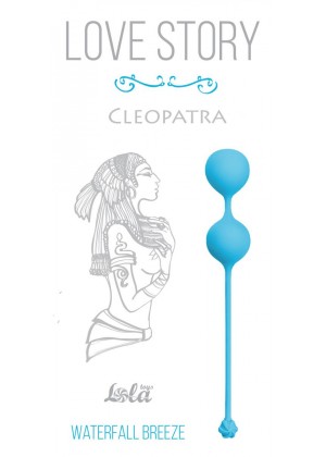 Голубые вагинальные шарики Cleopatra Waterfall Breeze