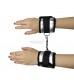 Серебристо-черные наручники Struggle My Handcuff
