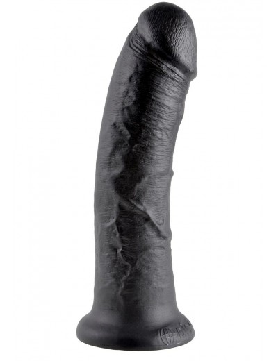Чёрный фаллоимитатор 8  Cock - 20,3 см.