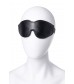 Черная маска Anonymo из искусственной кожи