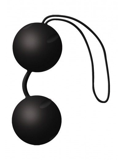 Чёрные вагинальные шарики Joyballs Black