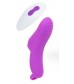 Фиолетовая перезаряжаемая насадка на палец с вибрацией OMG-RCT