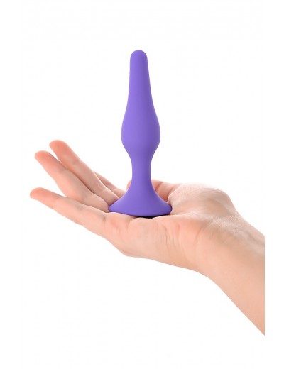 Фиолетовая анальная втулка Toyfa A-toys - 11,3 см.