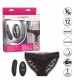 Черные кружевные трусики с вибромассажером Remote Control Panty Set S/M