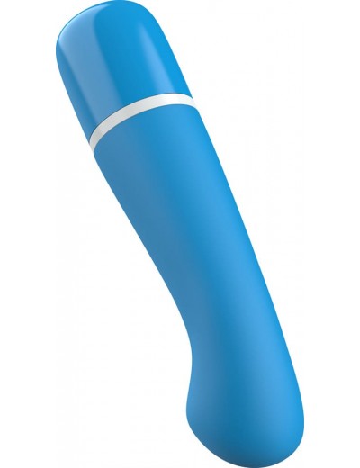Голубой G-вибростимулятор Bdesired Deluxe Curve - 15,2 см.