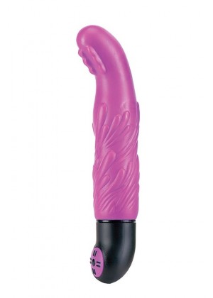 Фиолетовый вибратор PURE G-SPOT VIBE - 18,5 см.