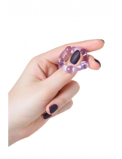 Фиолетовое эрекционное кольцо A-Toys