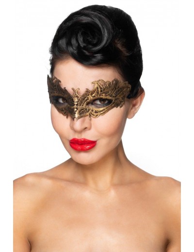 Золотистая карнавальная маска  Денеб