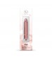 Розовая гладкая вибропуля So Divine Halo Bullet Vibrator - 8 см.