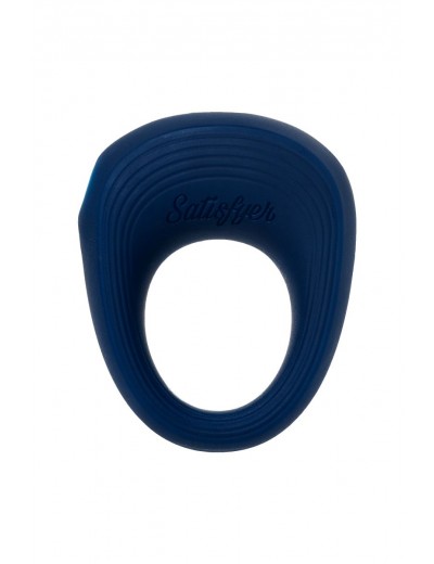 Синее эрекционное кольцо на пенис Satisfyer Power Ring