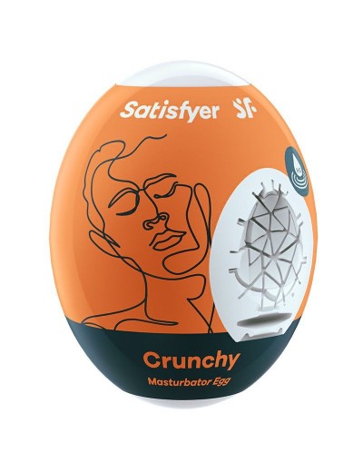 Мастурбатор-яйцо Satisfyer Crunchy Mini Masturbator