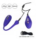Фиолетовый шарик с электростимуляцией и вибрацией Intimate E-Stimulator Remote Kegel Exerciser