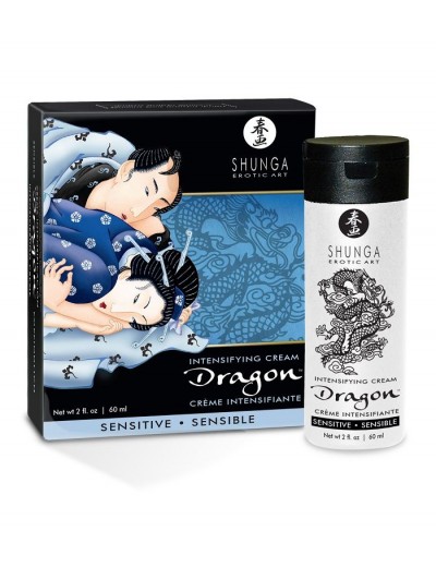 Интимный мужской крем SHUNGA DRAGON SENSITIVE - 60 мл.