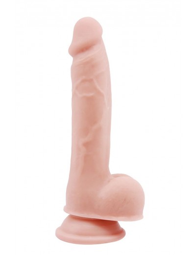 Телесный фаллоимитатор-реалистик Dual Density Dildo - 19,5 см.