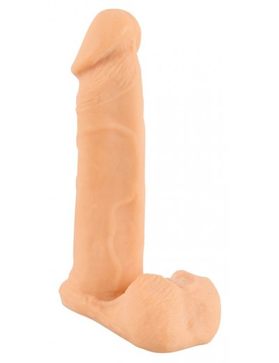 Фаллоимитатор Nature Skin Dildo Real Dong - 20 см.