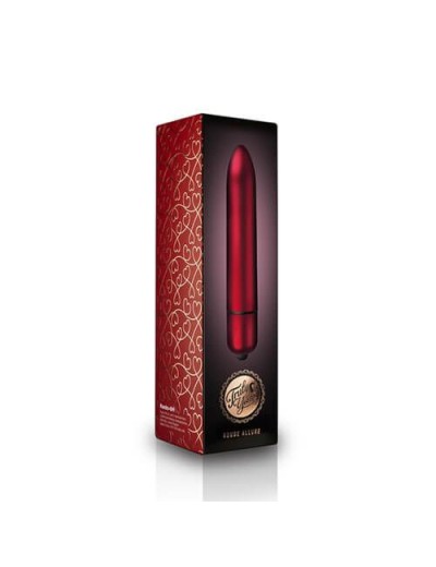 Красный мини-вибратор Rouge Allure - 16 см.