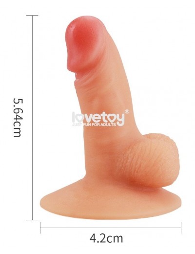 Телесный пенис-сувенир Universal Pecker Stand Holder