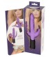 Сиреневый тройной вибратор Triple Vibrator - 22,2 см.