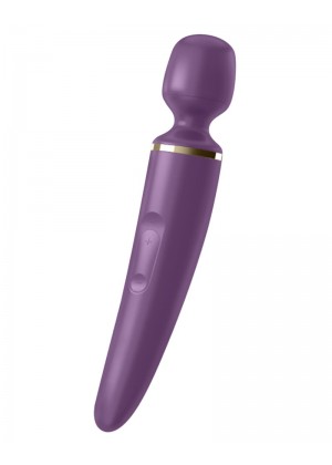 Фиолетовый вибратор Satisfyer Wand-er Woman