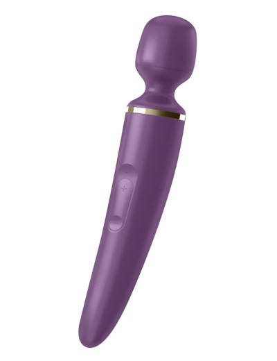 Фиолетовый вибратор Satisfyer Wand-er Woman