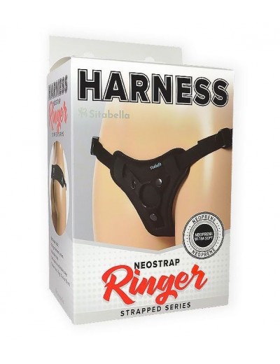 Чёрные трусики HARNESS Ringer - размер M-XL