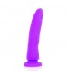 Фиолетовый фаллоимитатор из силикона Delta Сlub Toys Dong Purple Silicone - 20 см.