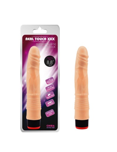 Телесный вибратор-реалистик 8.8” Vibe Cock - 21,5 см.