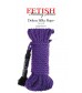 Фиолетовая веревка для фиксации Deluxe Silky Rope - 9,75 м.