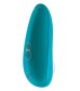 Бирюзовый клиторальный стимулятор Womanizer Starlet 3