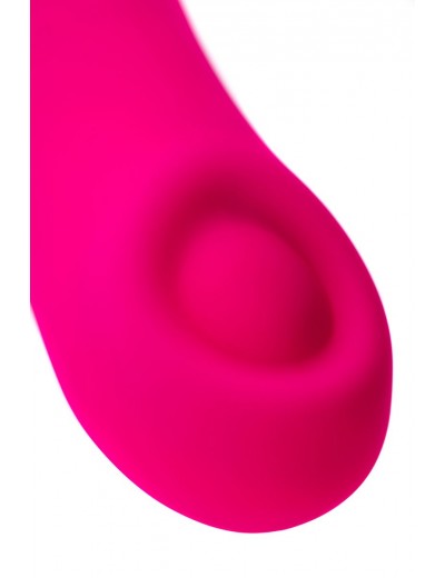 Ярко-розовый вибратор Lovense Osci 2 - 22 см.
