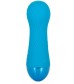 Голубой мини-вибратор Tremble Tease - 12 см.