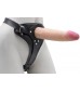 Реалистичный страпон Woman Midi с вагинальной пробкой - 19 см.