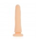 Телесный фаллоимитатор из силикона Delta Сlub Toys Dong Flesh Silicone - 20 см.