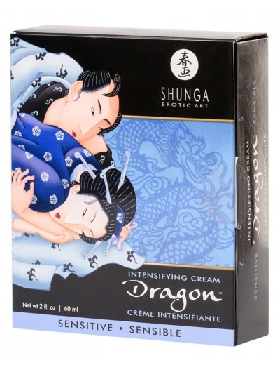 Интимный мужской крем SHUNGA DRAGON SENSITIVE - 60 мл.