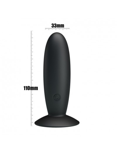 Анальная пробка с вибрацией Butt Plug Massager - 11 см.
