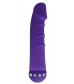 Фиолетовый вибратор SPARKLE SUCCUBI VIBRATING DONG - 14,5 см.