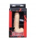 Телесный фаллоимитатор REALSTUFF 8INCH DONG WITH SUCTION CUP - 20 см.