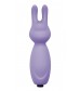 Фиолетовый мини-вибратор с ушками Emotions Funny Bunny Lavender