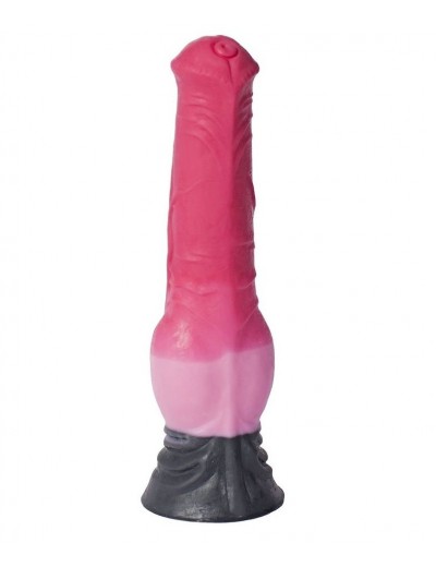 Розовый фаллоимитатор  Пони  - 24,5 см.