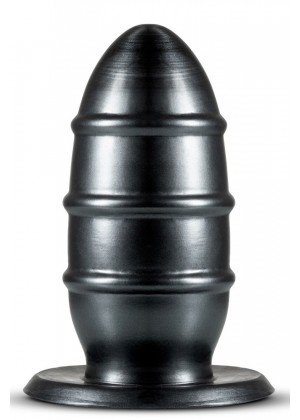 Черная анальная пробка Fuc Plug - 20,9 см.