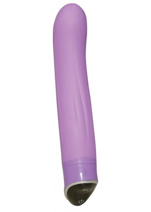 Фиолетовый вибратор Smile Easy - 22 см.