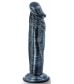 Черный фаллоимитатор без мошонки с присоской Ebony 6 Inch Dildo - 15 см.