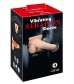 Полый страпон с вибрацией Vibrating Strap-On Sleeve - 17,5 см.