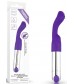 Фиолетовый перезаряжаемый вибратор Rechargeable IJOY Versatile Tickler - 14,5 см.