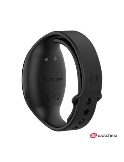 Розовое виброяйцо с черным пультом-часами Wearwatch Egg Wireless Watchme