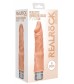 Телесный вибратор-реалистик Vibrating Dildo - 19,5 см.