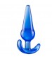 Синяя анальная пробка в форме якоря Large Anal Plug - 12,2 см.