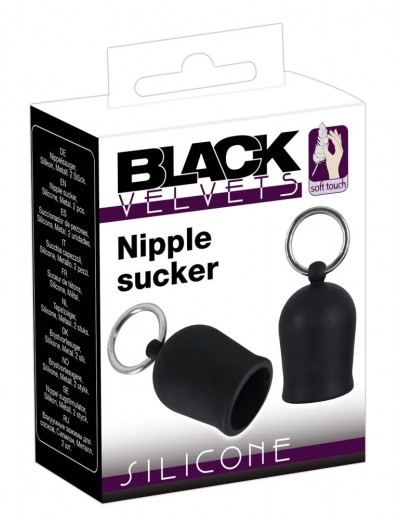 Помпы для сосков Black Velvets Nipple Suckers